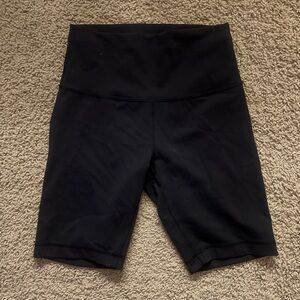 Women's lululemon Black High-Waisted Shorts